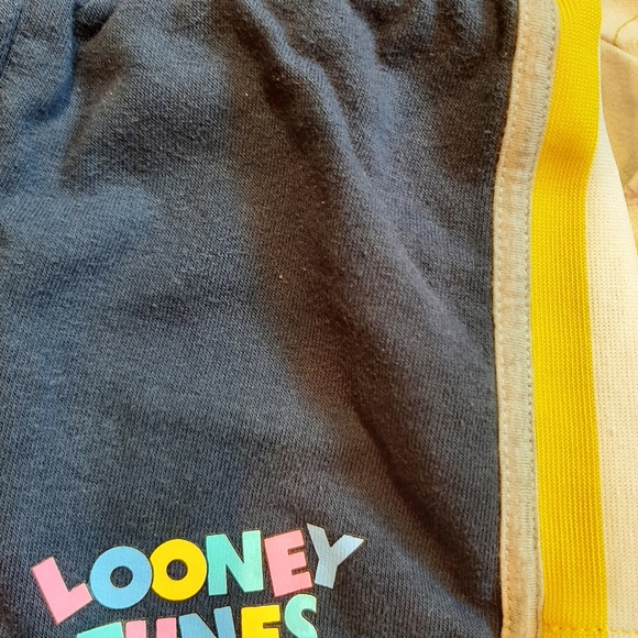 Looney Tunes 2 Piece Tweety Bird Flip Sequins T-Shirt and Shorts - Picture 5 of 8